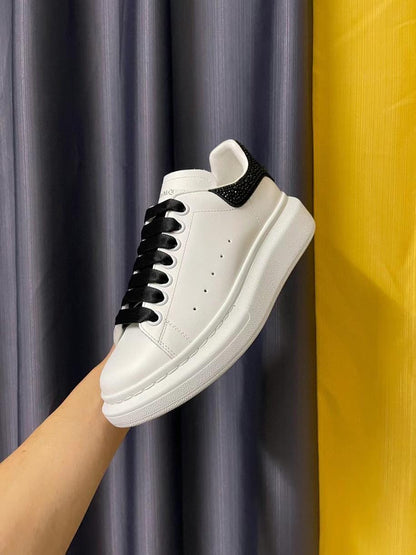 Alexander McQueen Oversized "White Black Crystal"