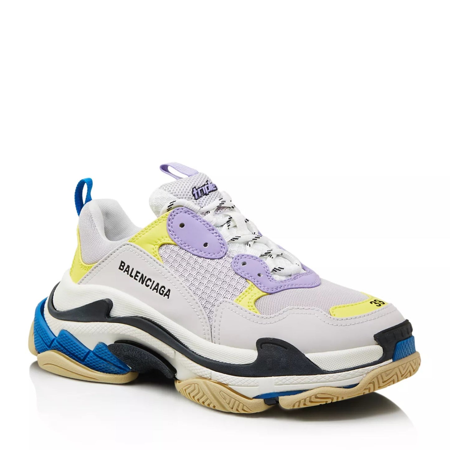 Balenciaga Triple S "Purple-Yellow-Blue"