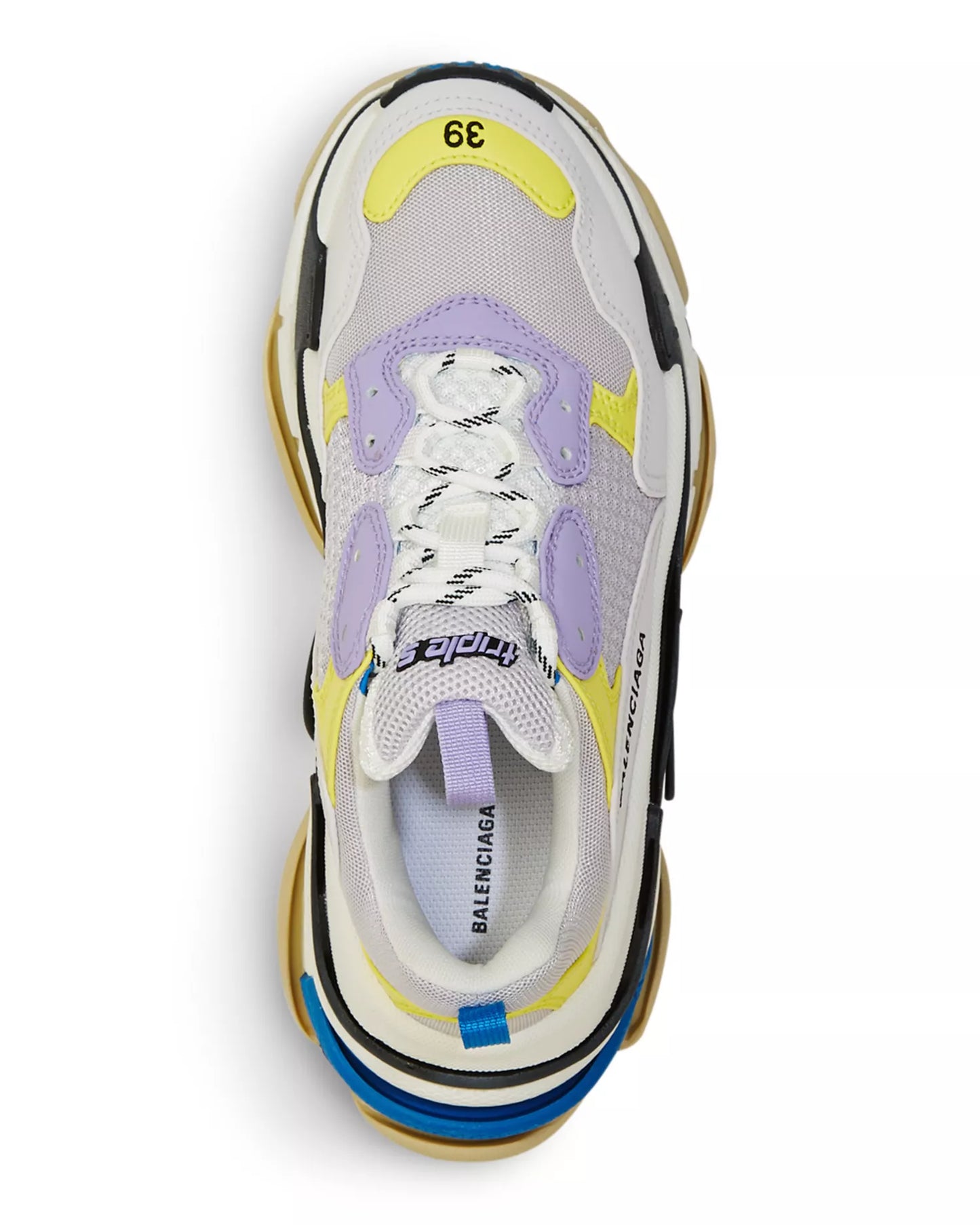 Balenciaga Triple S "Purple-Yellow-Blue"
