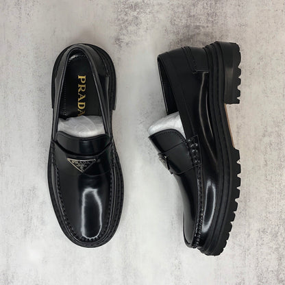 Prada Leather Loafers