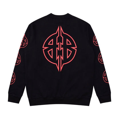 Balenciaga Sweatshirt "Black-Red"