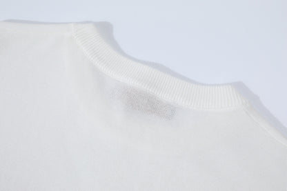 Louis Vuitton Monogram Short-Sleeved Crewneck "White"