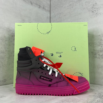 Off-White Off-Court High "Black-Fuschia"