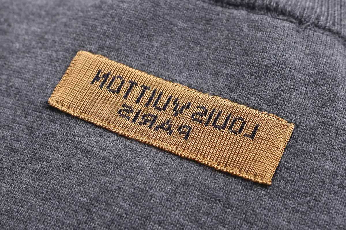 Louis Vuitton LVSE Inside-Out Zipped Through Cashmere Cardigan "Grey"