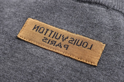 Louis Vuitton LVSE Inside-Out Zipped Through Cashmere Cardigan "Grey"