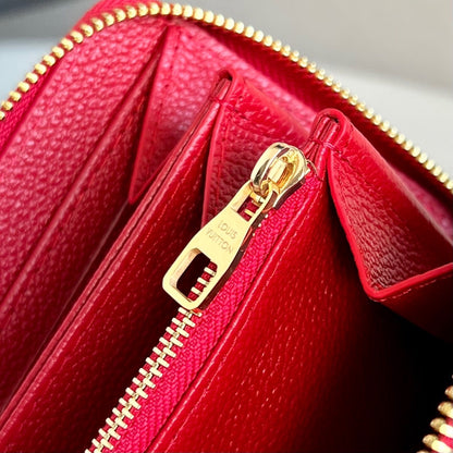 Louis Vuitton Zippy Wallet "Monogram Empreinte Leather"