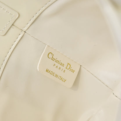 Dior Small Dior Toujours Vertical Tote Bag "Latte Macrocannage Calfskin"