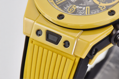 Hublot Big Bang Unico 44mm Yellow Magic Ceramic Skeleton Dial