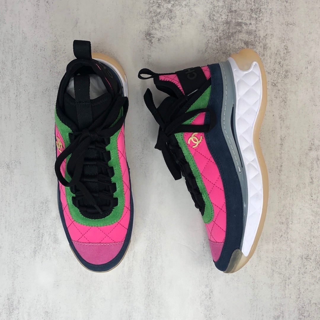 Chanel 22B "Pink-Green-Blue"