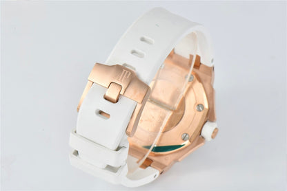 Audemars Piguet Royal Oak Offshore 37mm Rose Gold White Dial