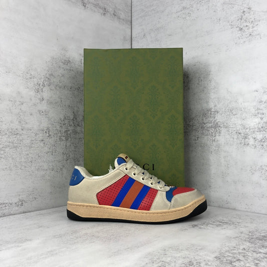 Gucci Screener "Beige-Red-Blue"