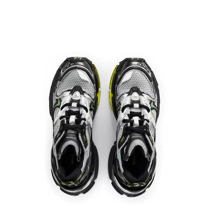 Balenciaga Runner "Silver-Black-Neon Yellow"
