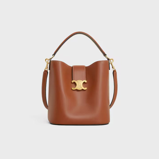 Celine Medium Bucket Louise in Smooth Calfskin
