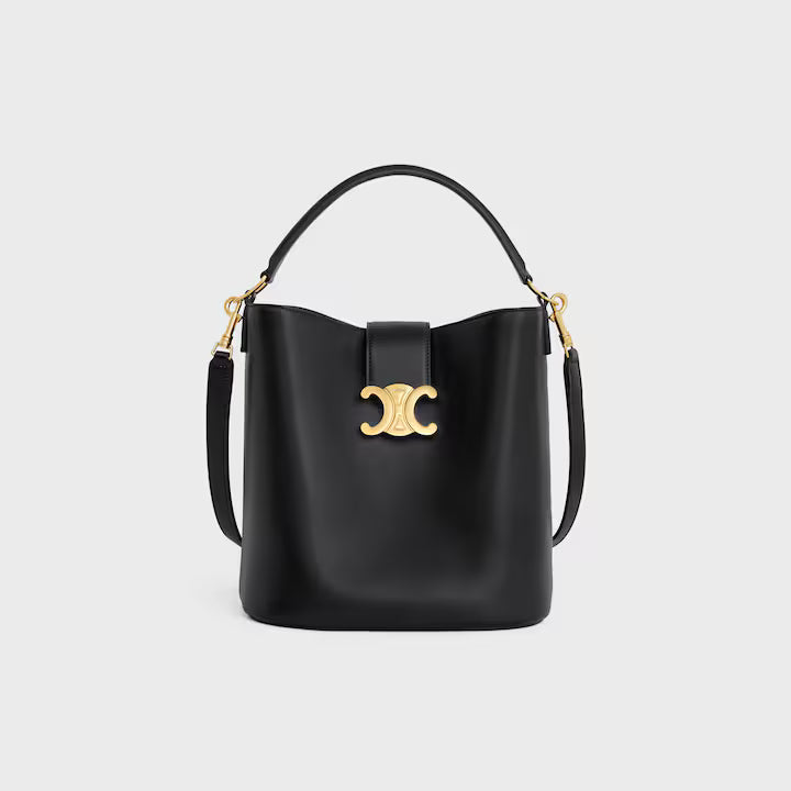 Celine Medium Bucket Louise in Smooth Calfskin
