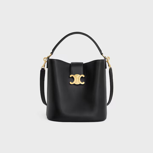 Celine Medium Bucket Louise in Smooth Calfskin