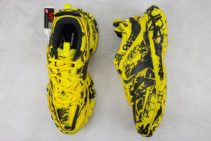 Balenciaga Track "Yellow-Black Graffiti"