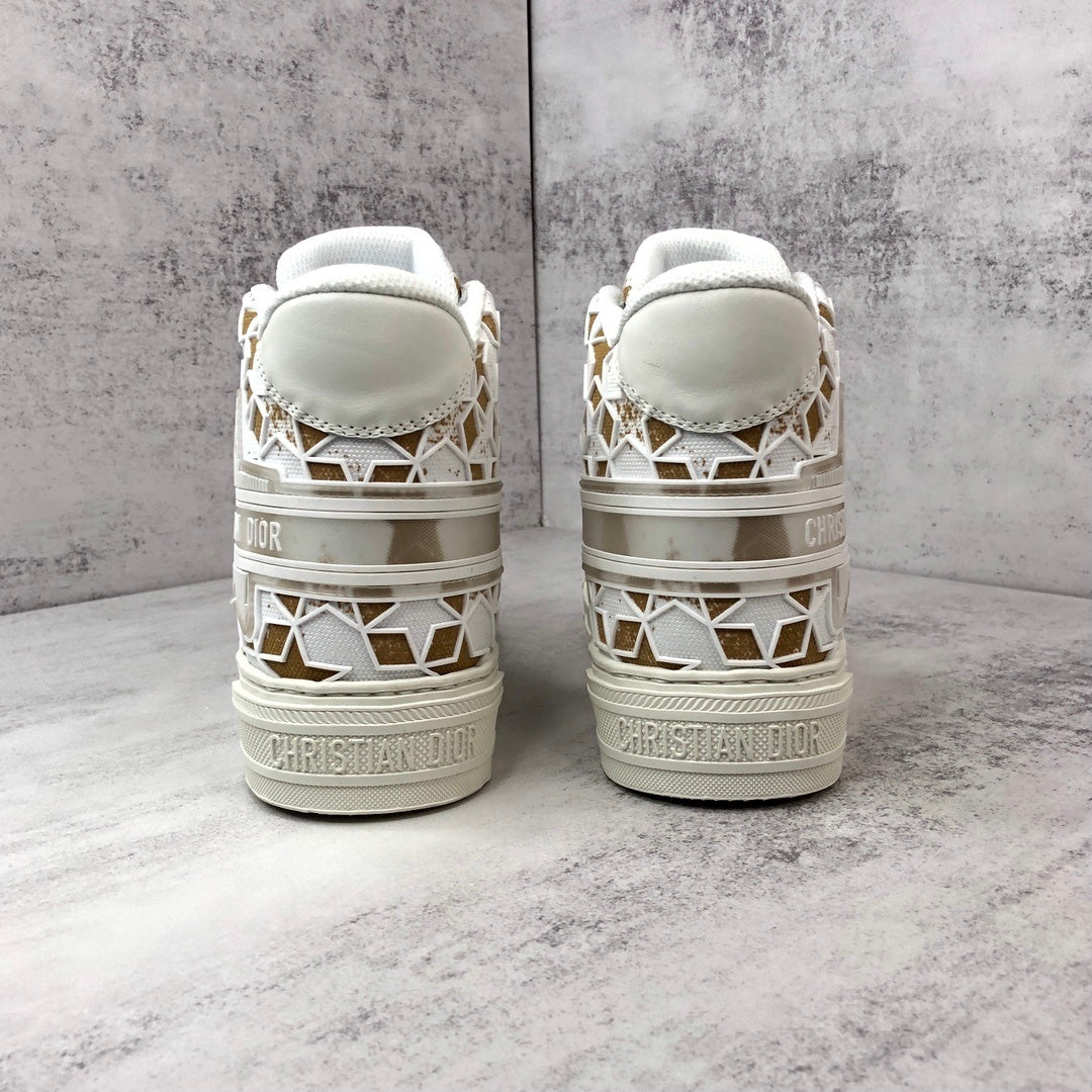 Dior Walk'N'Dior High-Top "White-Brown Star"