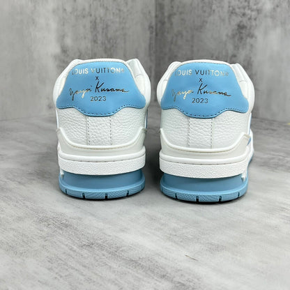 Louis Vuitton x Yayoi Kusama Trainers "Blue-White"