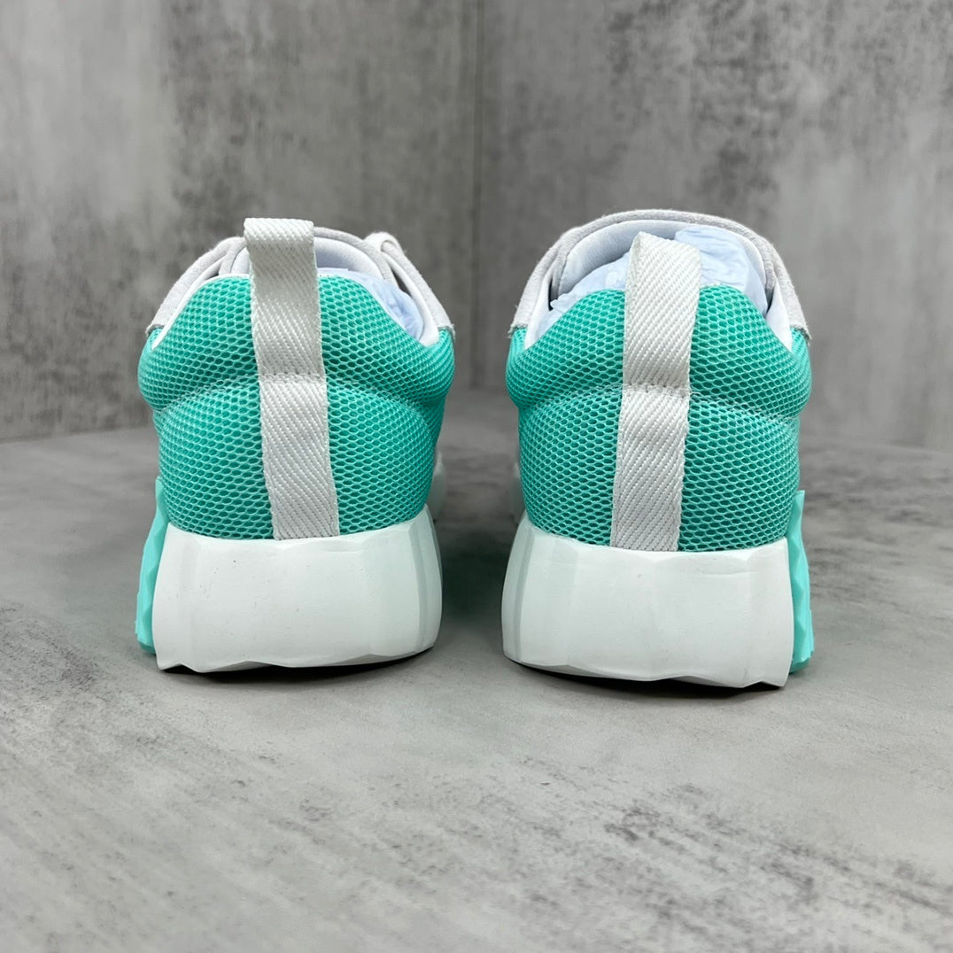 Hermes Bouncing Sneakers "Turquoise-Grey"