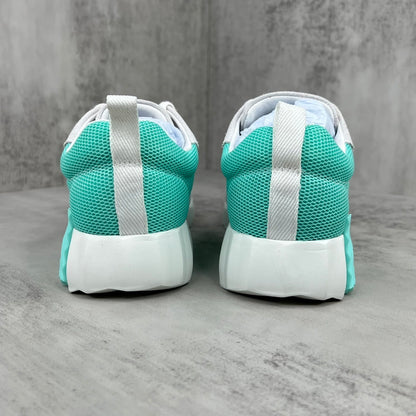Hermes Bouncing Sneakers "Turquoise-Grey"
