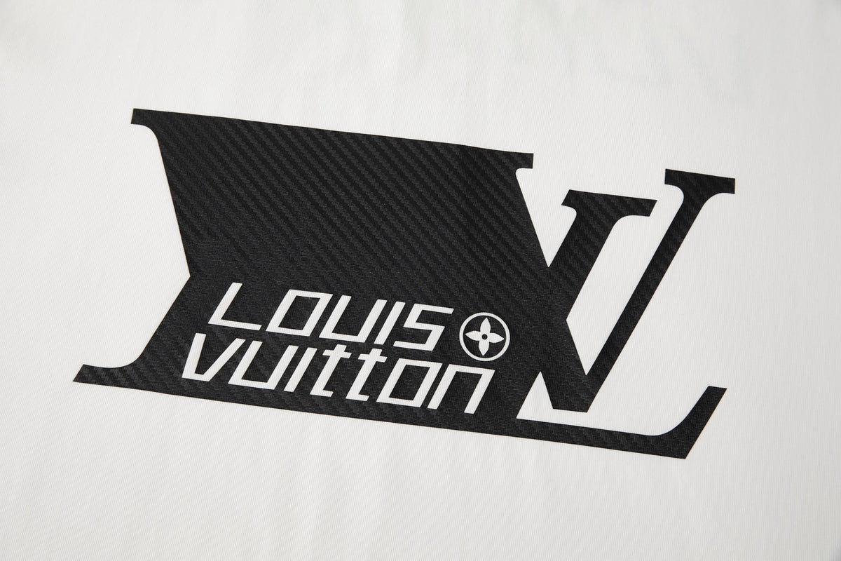 Louis Vuitton Printed Signature T-Shirt "White"