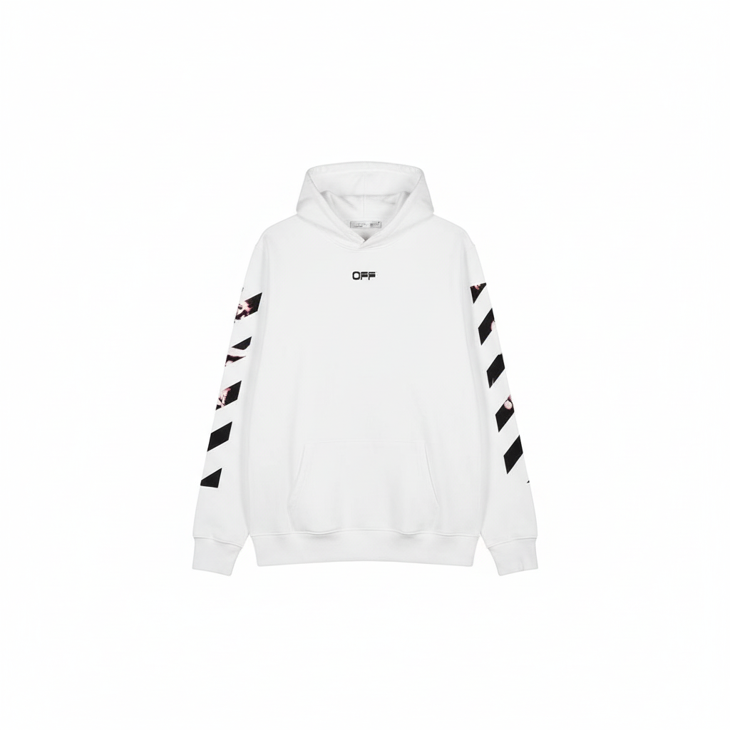 Off-White Caravaggio Arrows Hoodie "White-Multicolour"
