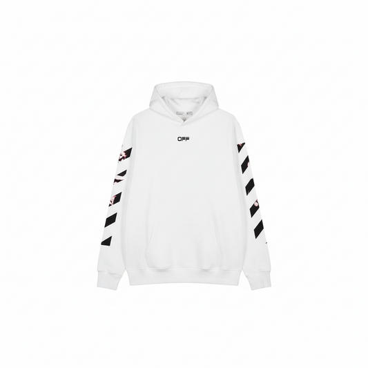 Off-White Caravaggio Arrows Hoodie "White-Multicolour"