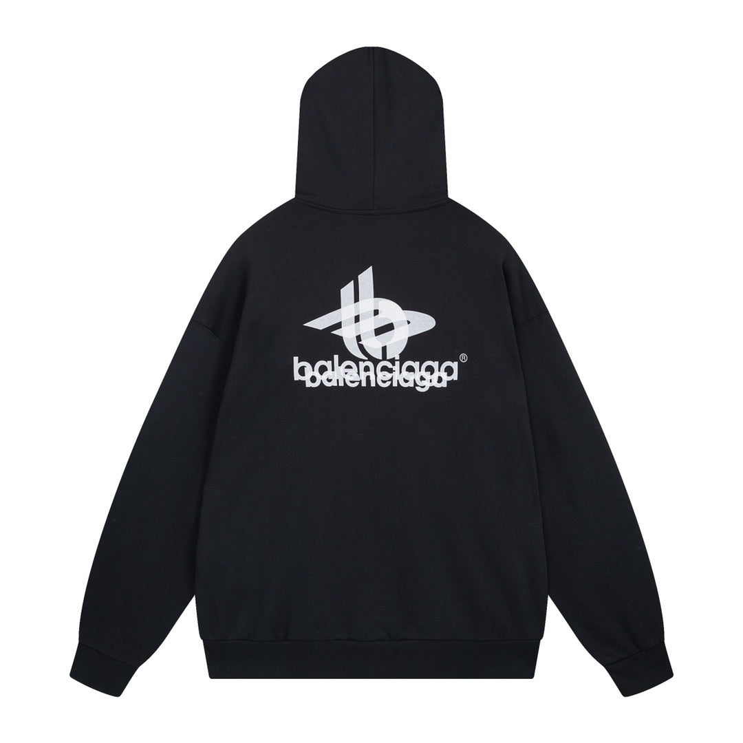 Balenciaga Hoodie "Black-White"
