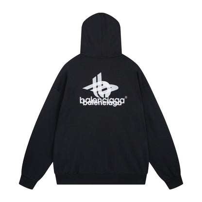 Balenciaga Hoodie "Black-White"