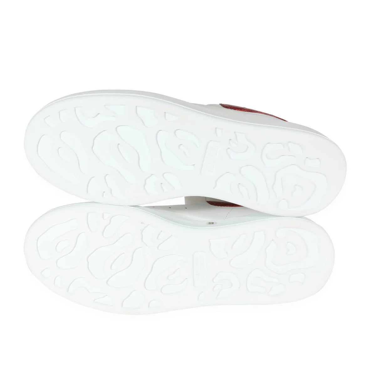 Alexander McQueen Oversized "White-Red Crocodile"