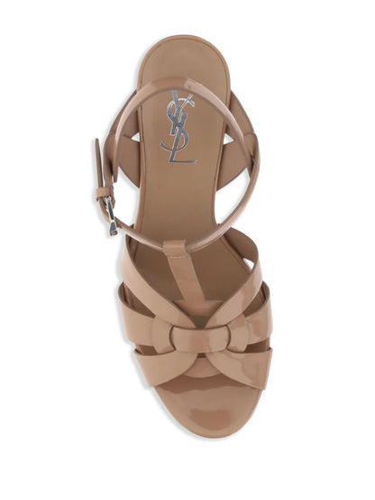 Yves Saint Laurent Sandal Heels 75mm "Beige"