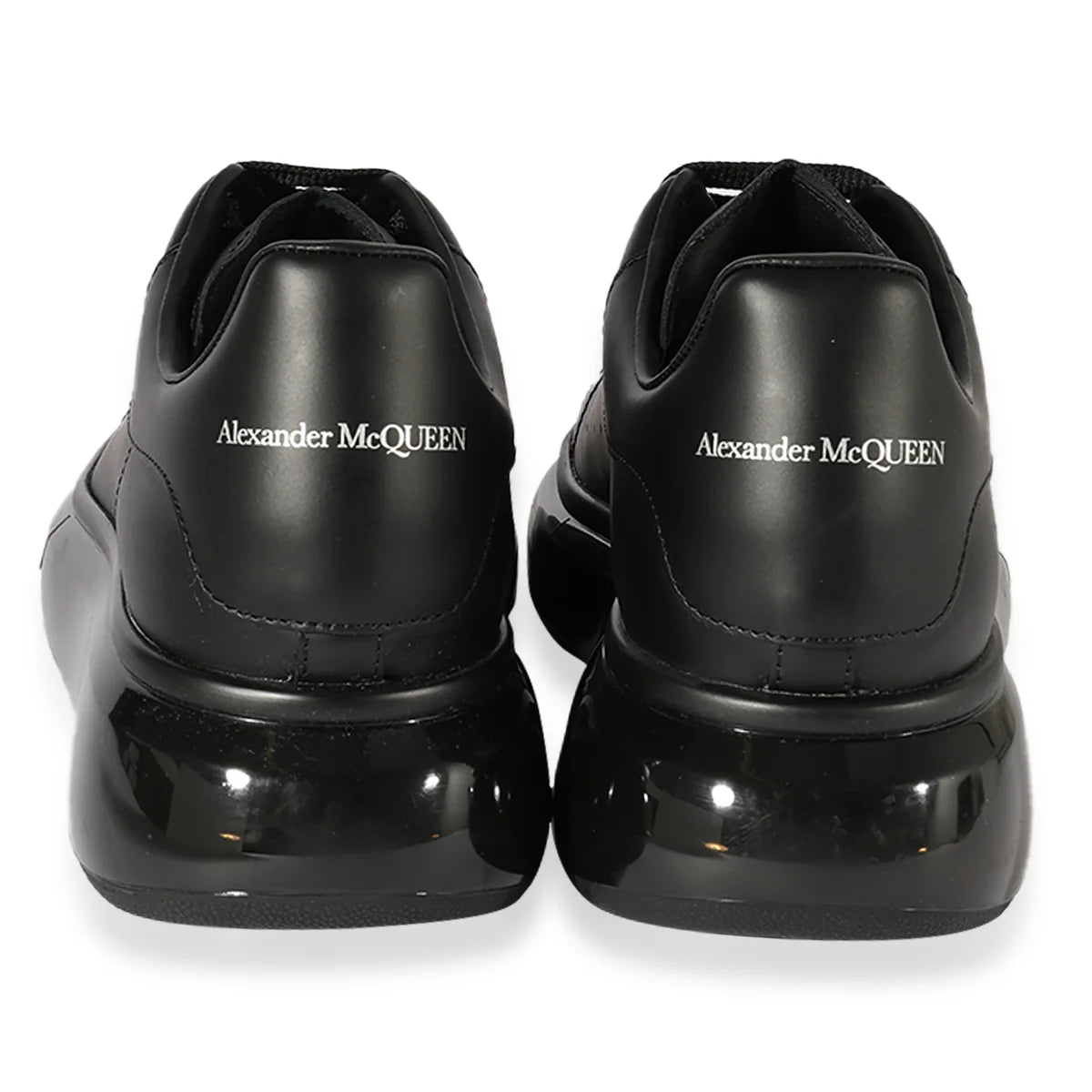 Alexander McQueen Oversized "Black Clear Sole"