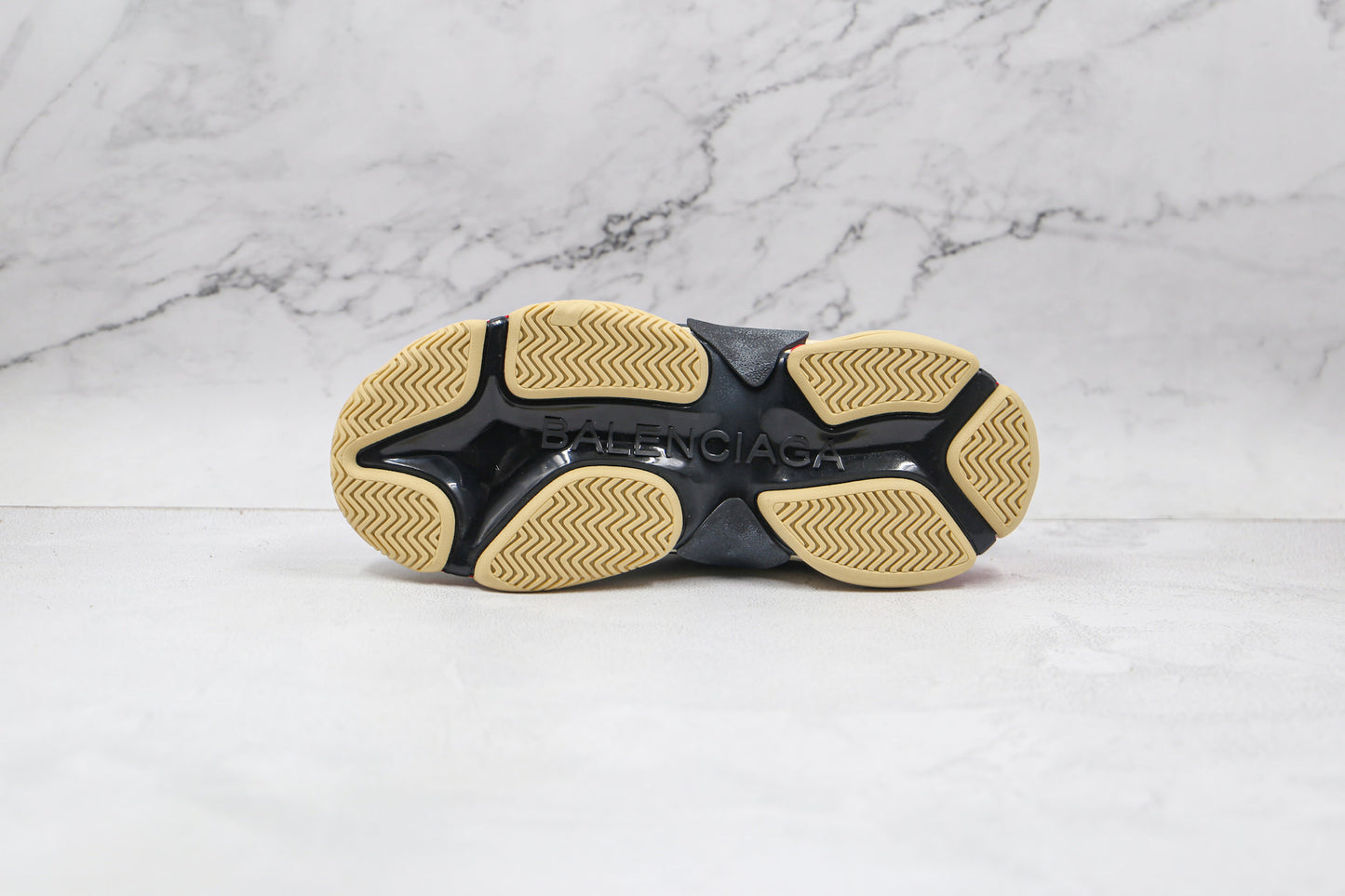 Balenciaga Triple S "White-Blue-Red"