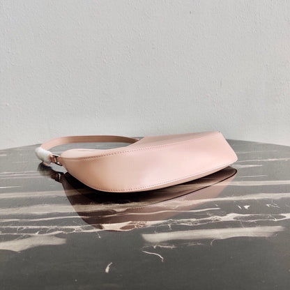 Prada Cleo Brushed Leather Shoulder Bag