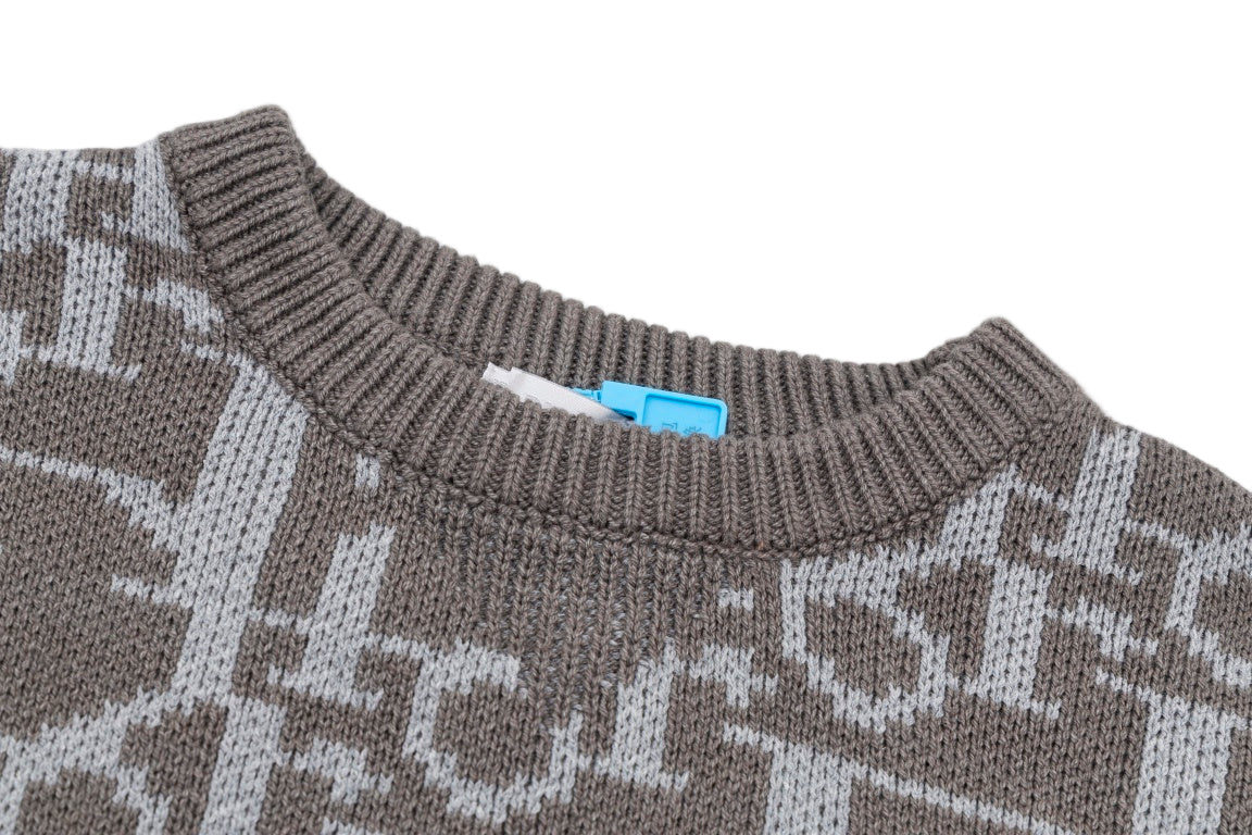 Dior Sweater "Brown-Grey"