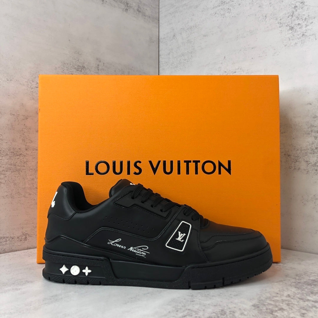 Louis Vuitton Trainers  "Black"