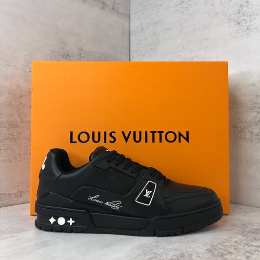 Louis Vuitton Trainers  "Black"