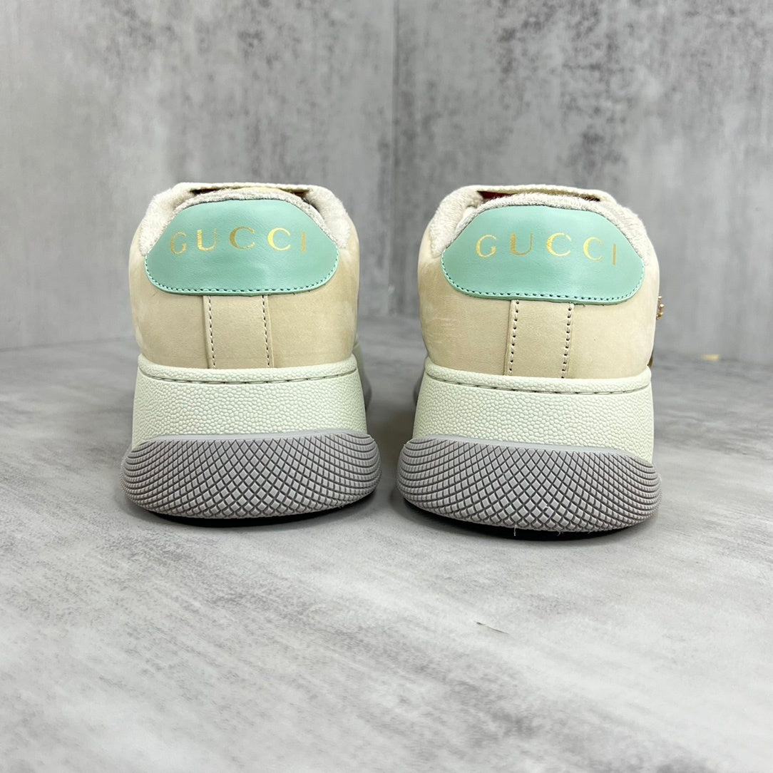 Gucci Screener Double "Beige-Pink Monogram"