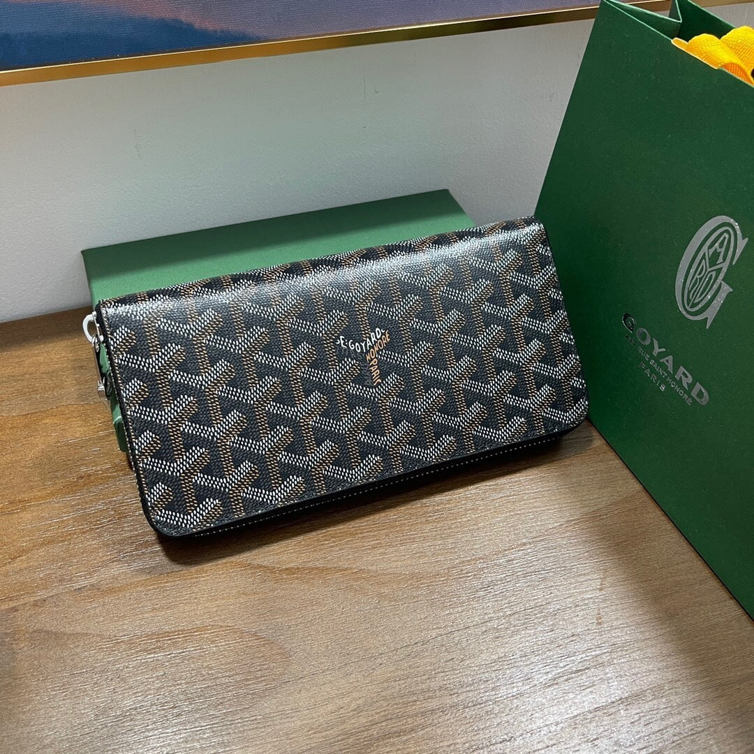 Goyard Matignon GM Wallet "Black"