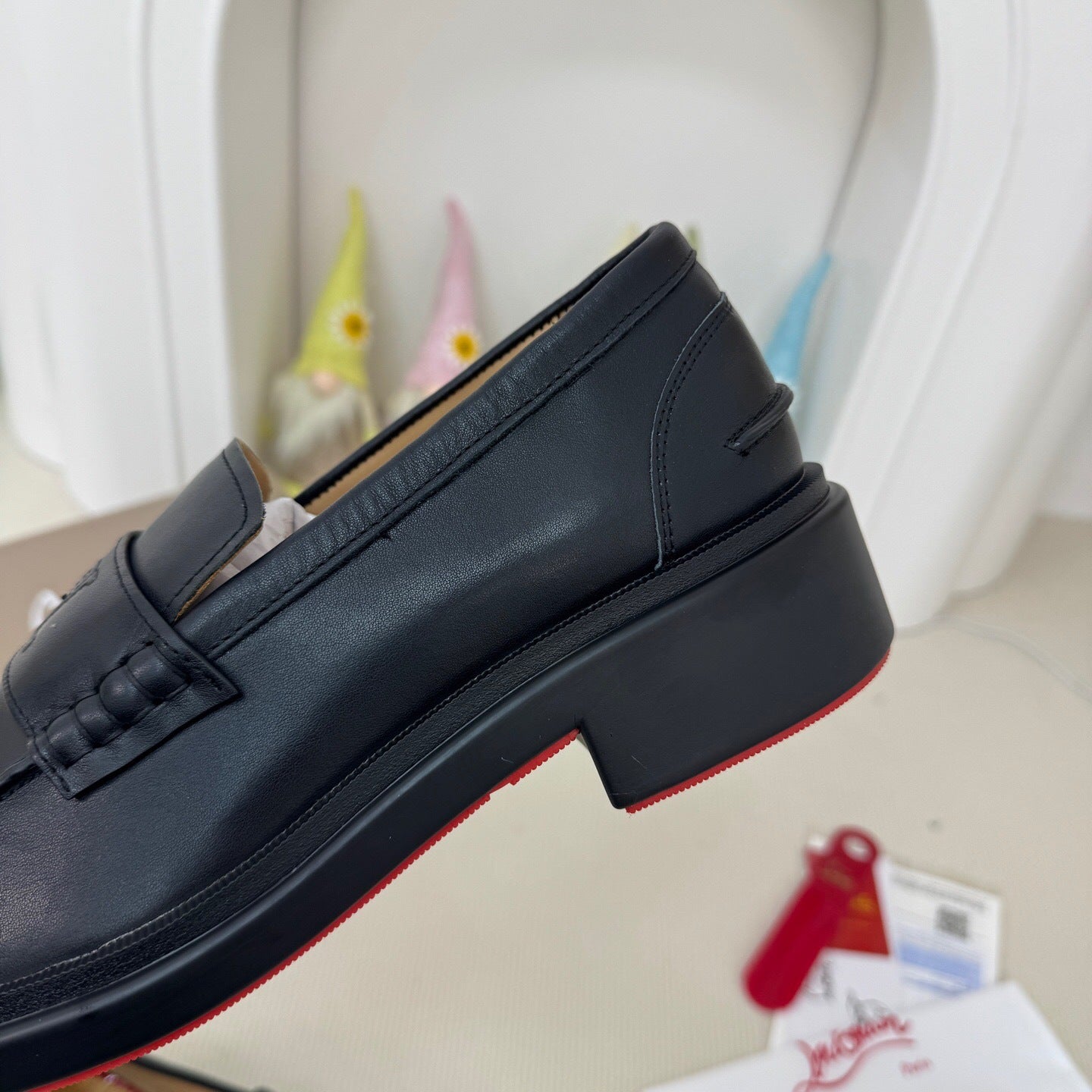 Christian Louboutin Urbino Moc Loafers "Black"