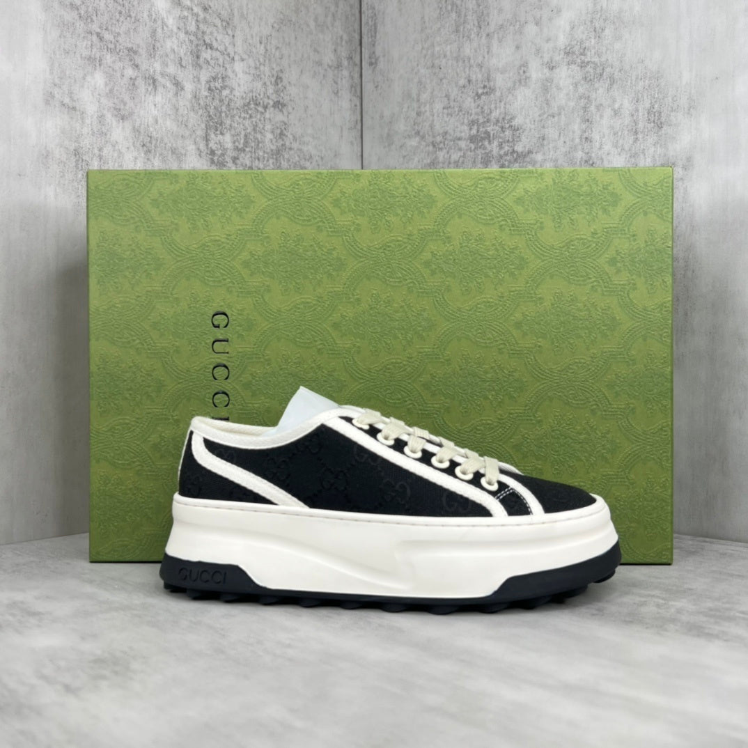 Gucci Tennis 1977 Low "White-Black Monogram"
