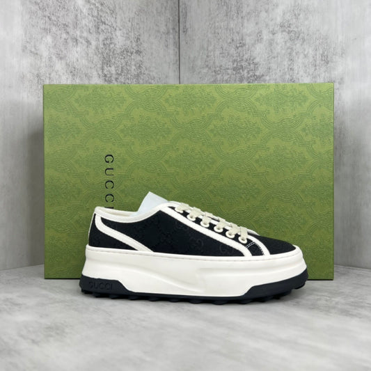 Gucci Tennis 1977 Low "White-Black Monogram"