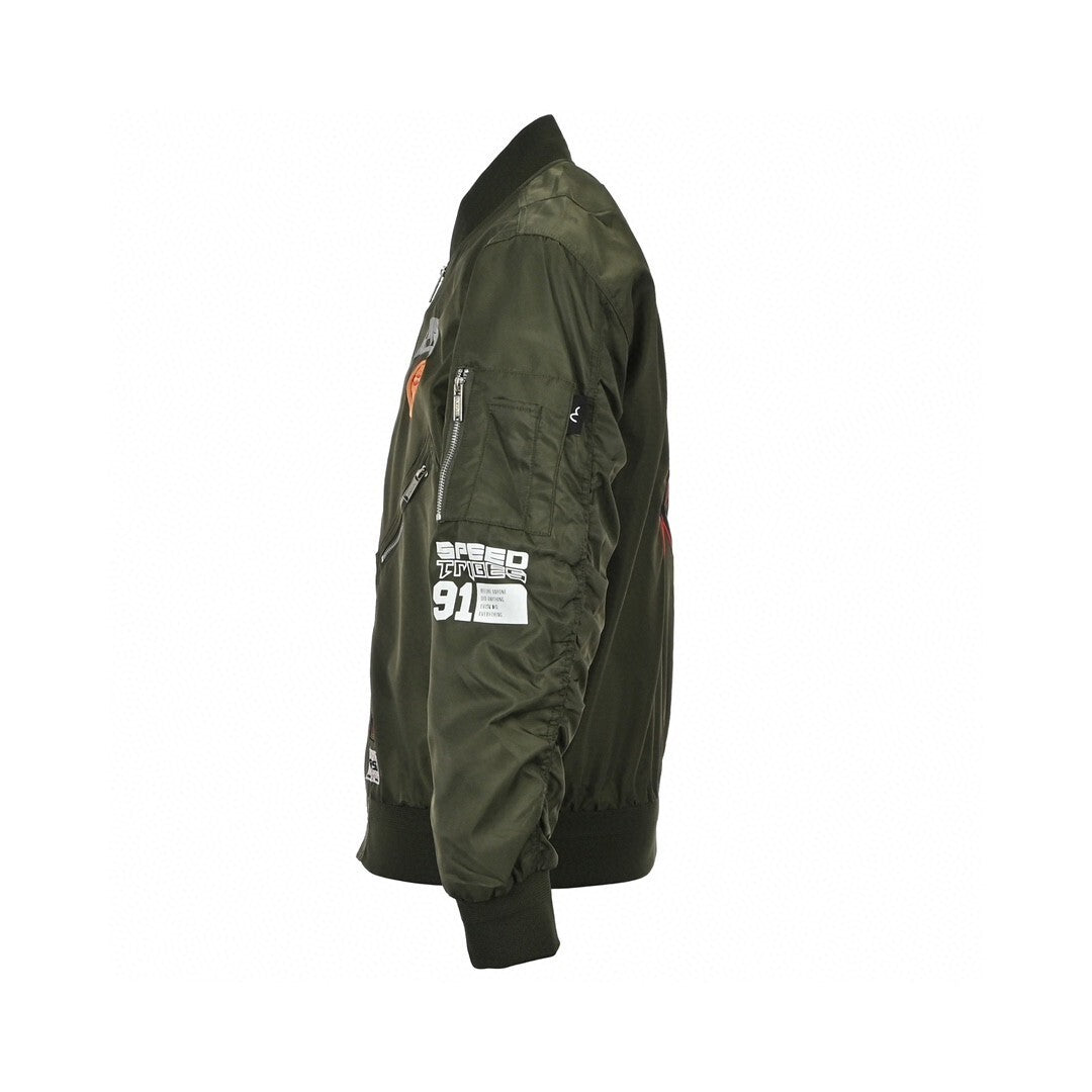 Evisu Bomber Jacket "Army Green"