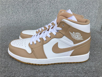 Air Jordan 1 Mid "Tan Gum"
