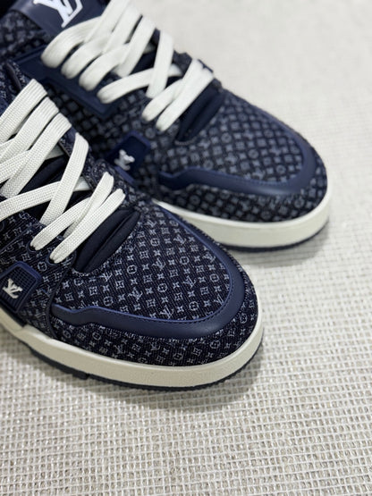 Louis Vuitton LV Trainer Sneaker "Marine"