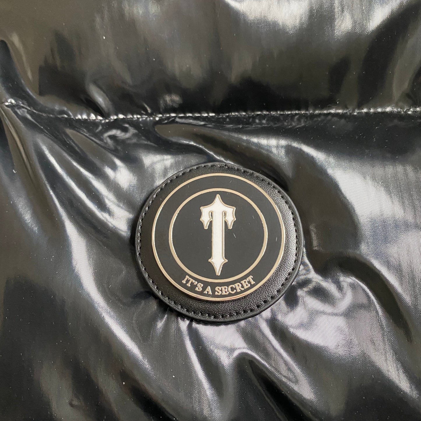 Trapstar Irongate Down Jacket "Shiny Black"