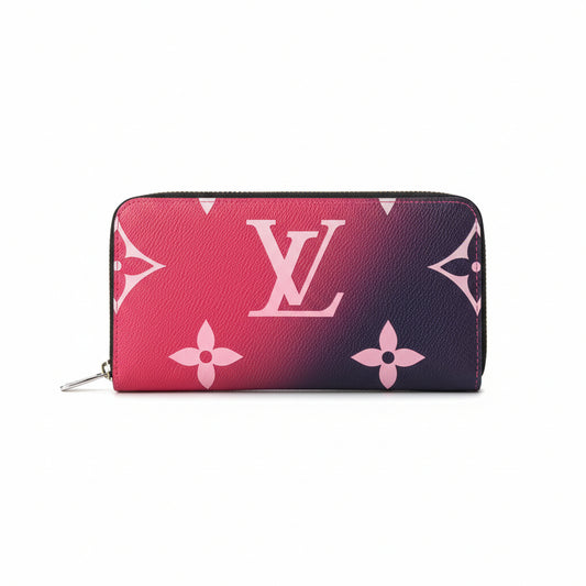 Louis Vuitton Zippy Wallet "Midnight Fuschia"
