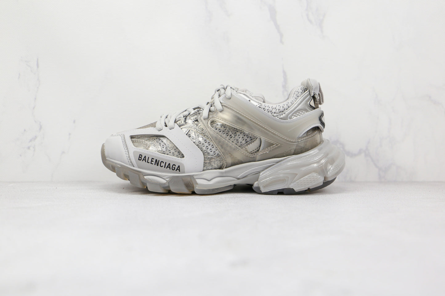 Balenciaga Track "Light Beige Clear Sole"
