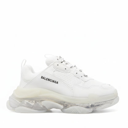 Balenciaga Triple S "White-Clear Sole"