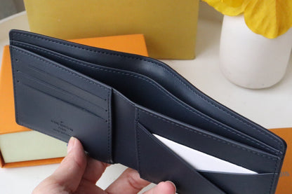 Louis Vuitton Multiple Wallet "Shadow Leather"